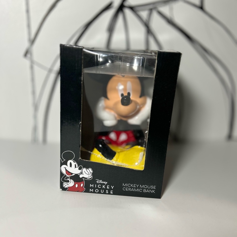 Disney Mickey Mouse Ceramic Bank - Picture 5 of 7